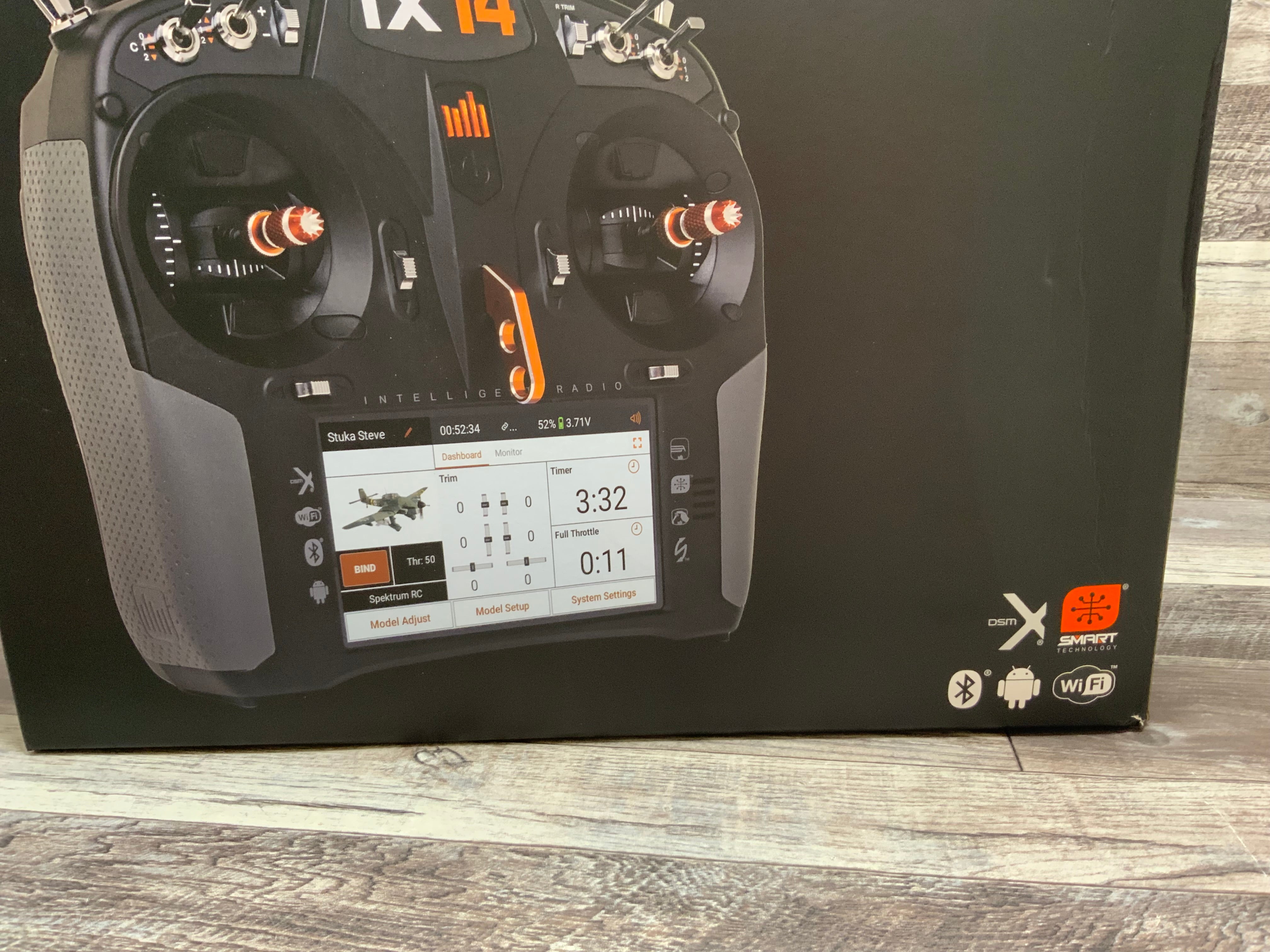 Spektrum iX14 14 Channel DSMX Transmitter Only, SPMR14000 (8092192014574)